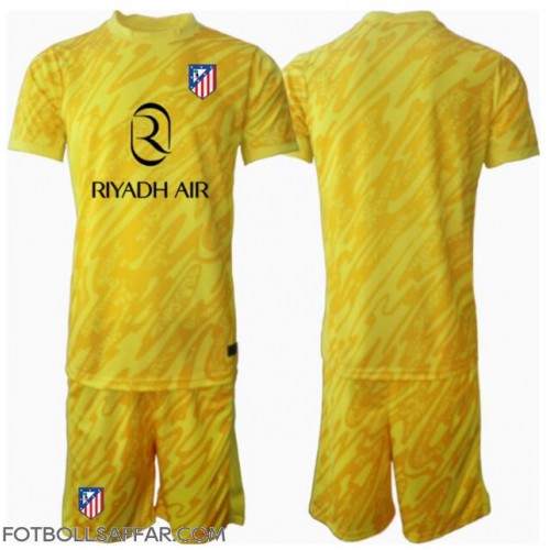 Atletico Madrid Målvakt Tredje Dräkt Barn 2024-25 Kortärmad (+ Korta byxor)